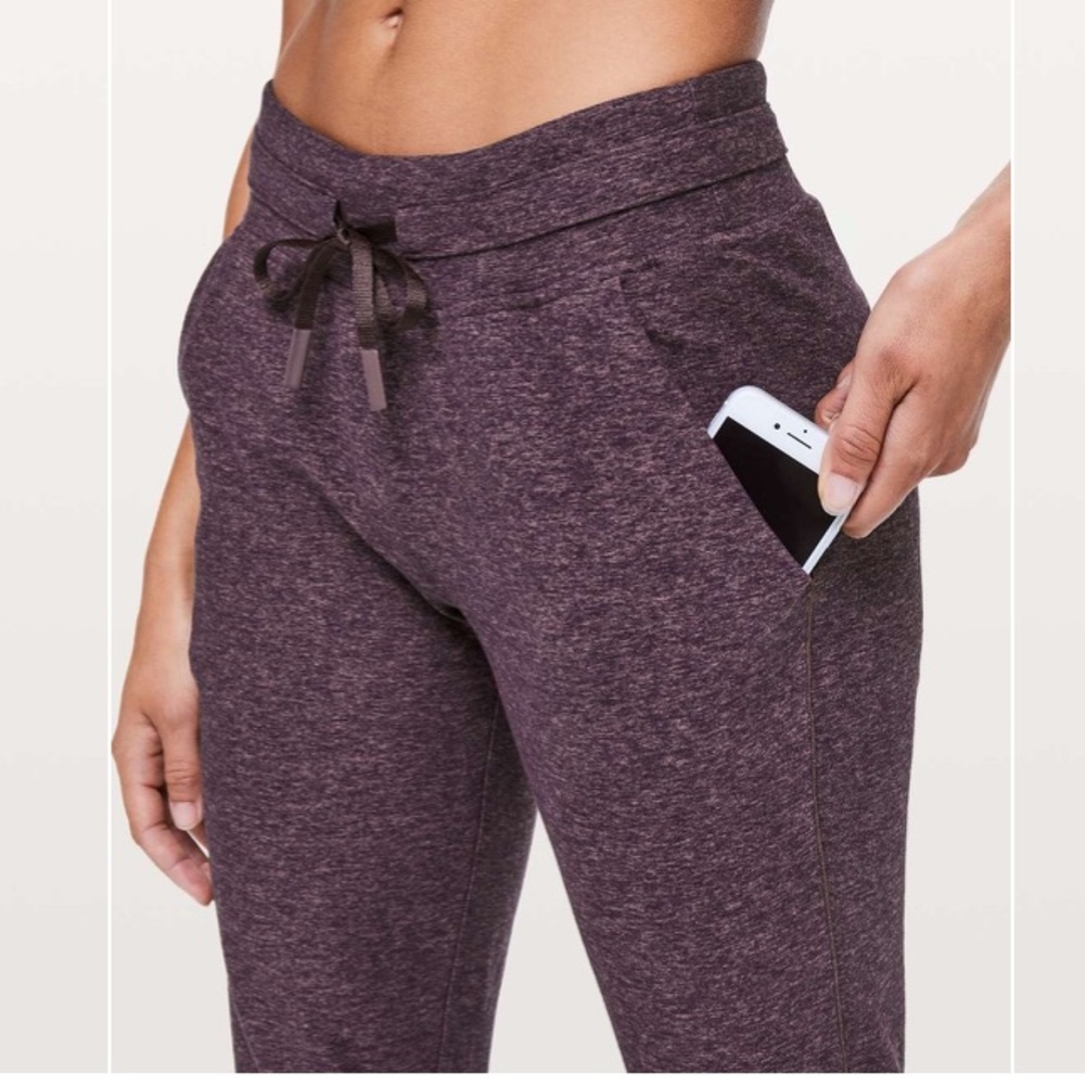 lululemon athletica Purple Track Pants Ready to Rulu
